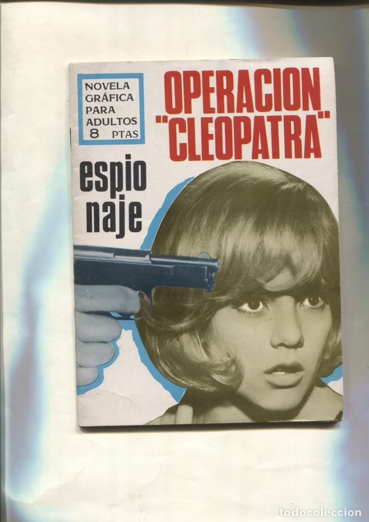 Fumetti: Espionaje numero 45: Operacion Cleopatra, dibujos de Jesus Duran - NULL