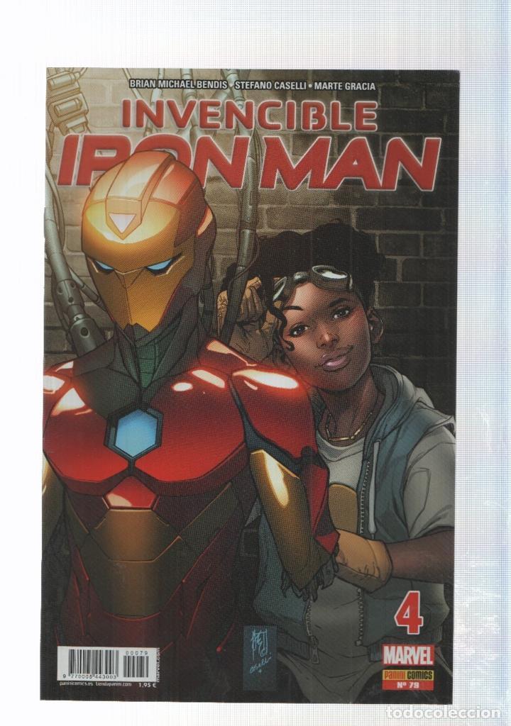 C&oacute;mics: Panini: Invencible Iron Man num. 79 a&ntilde;o VII, jun 2017 - Ironheart parte 4. Bendis, Caselli - NULL - Foto 1
