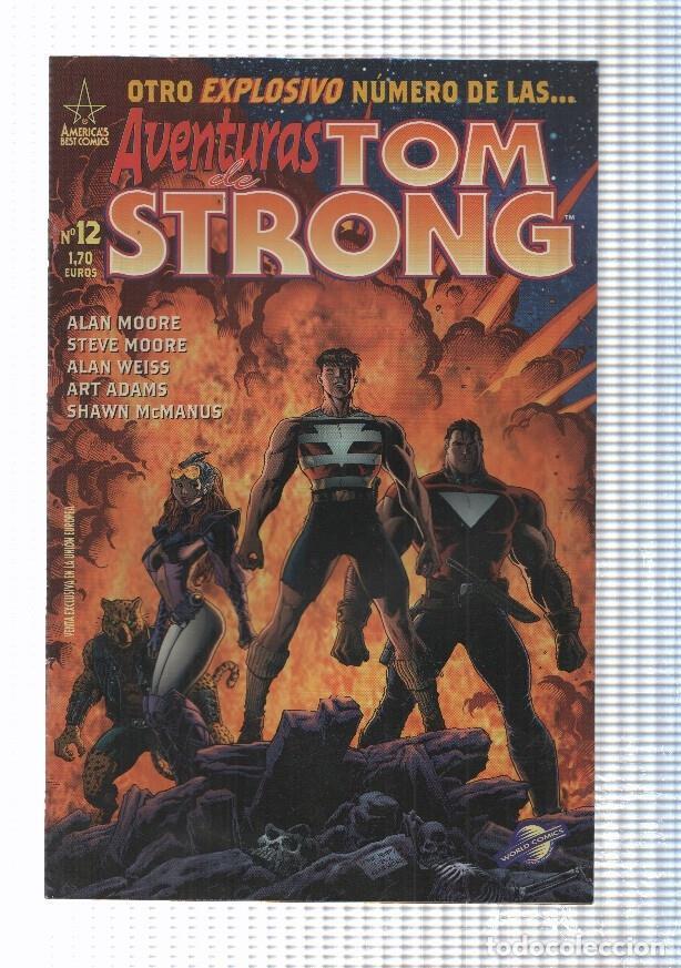 C&oacute;mics: World Comics: Las Aventuras de Tom Strong num 12 - El alferez Mantilla (Alan Moore) - NULL