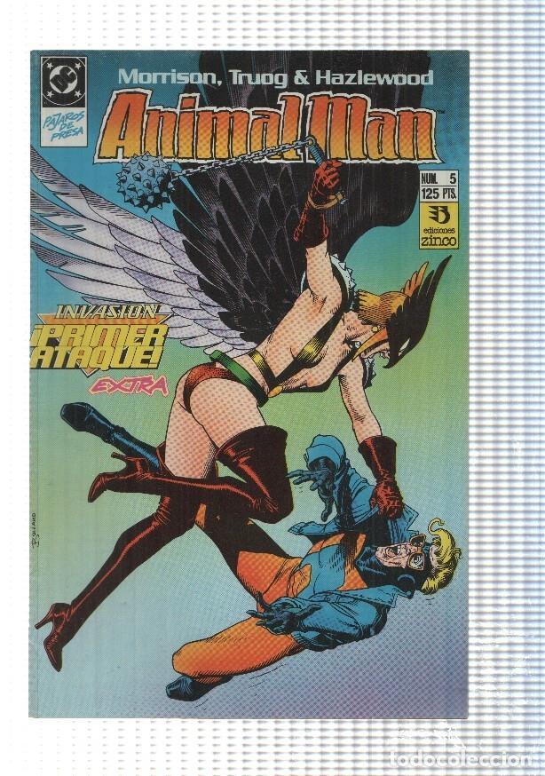 C&oacute;mics: Zinco: Animal-Man num 05. Pajaros de presa. DC Comics. Grant Morrison - NULL - Foto 1