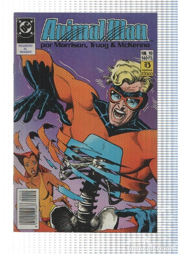 C&oacute;mics: Zinco: Animal-Man num 10. Zorro a la huida. DC Comics. Grant Morrison - NULL - Foto 1