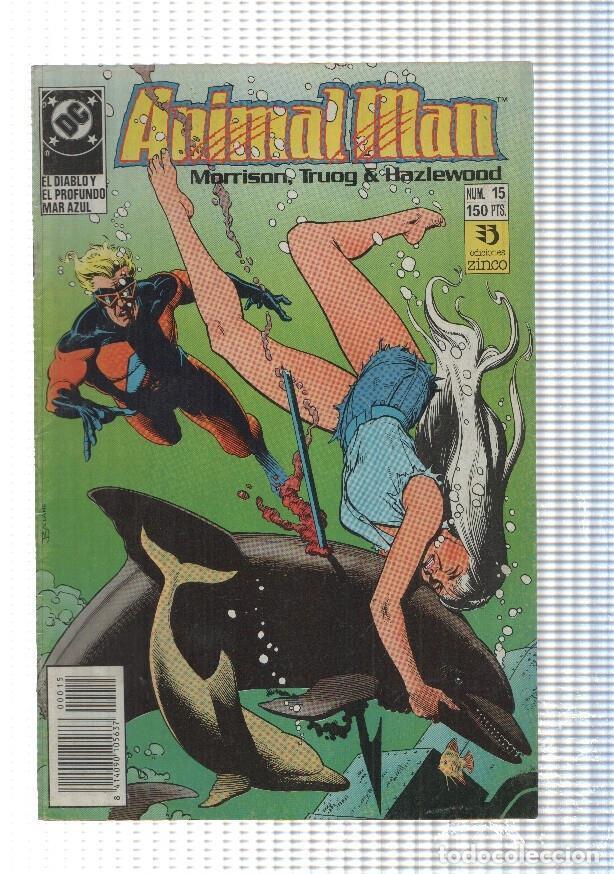 C&oacute;mics: Zinco: Animal-Man num 15. El diablo y el profundo mar azul. DC Comics. Grant Morrison - NULL - Foto 1