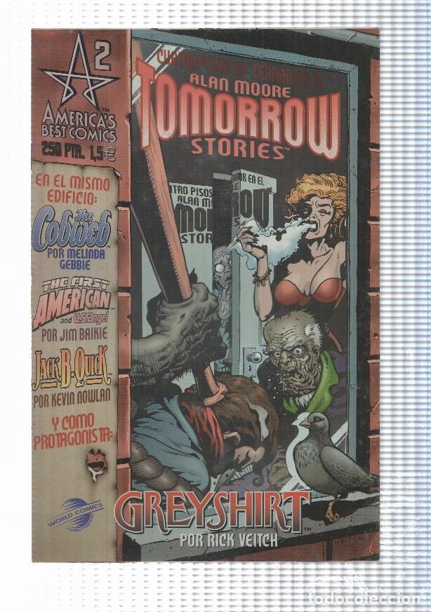 C&oacute;mics: World Comics: Tomorrow Stories num 2. Greyshirt - Alan Moore - NULL