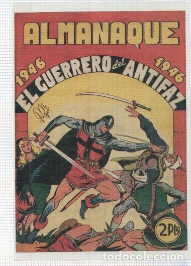 Comics: Ficha tebeo numerada 187: El Guerrero del Antifaz almanaque 1946 -