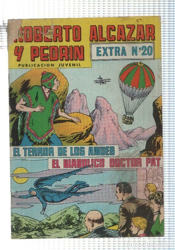 C&oacute;mics: Roberto Alcazar y Pedrin: Extra num 20 2a epoca (Edival) - El terror de los Andes - NULL - Foto 1