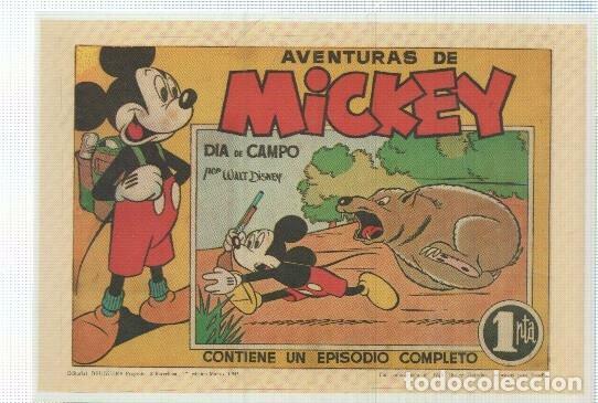 Comics : Ficha tebeo numerada 266: Mickey, editorial Bruguera -