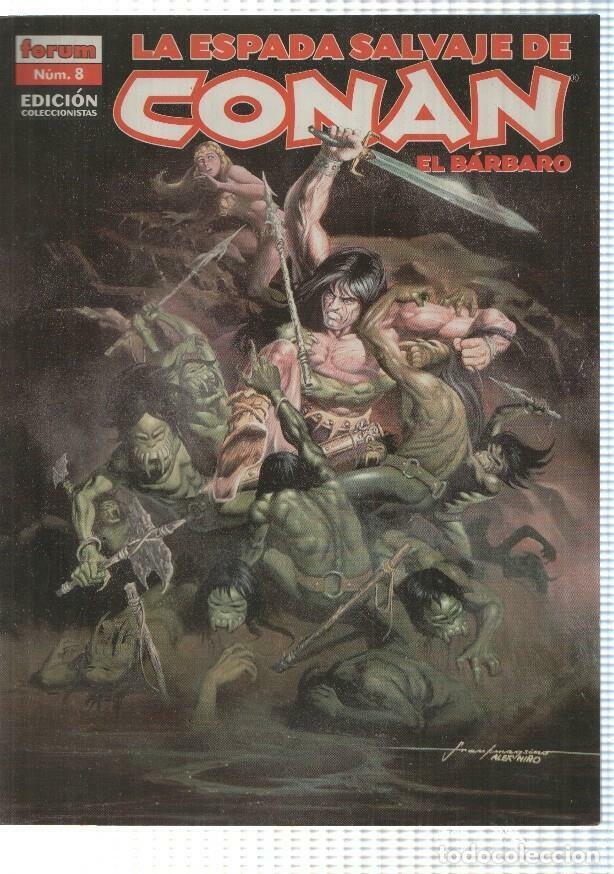 C&oacute;mics: forum: La Espada Salvaje de Conan num 08, 3a edicion - Clavos rojos (Thomas, Barry Smith) - NULL - Foto 1