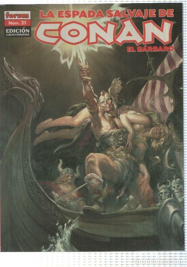 C&oacute;mics: forum: La Espada Salvaje de Conan num 21, 3a edicion - La gema de la torre (Thomas, Buscema) - NULL - Foto 1