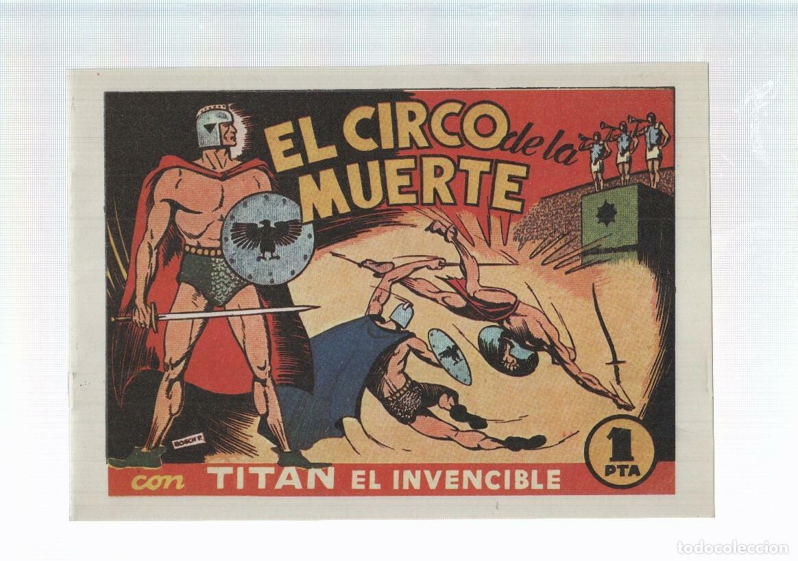 Comics: Facsimil: Titan el invencible numero 1: El circo de la muerte - Bosch Penalva