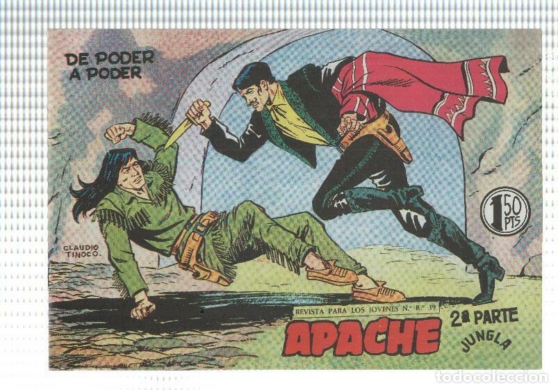 C&oacute;mics: Facsimil: Apache segunda serie numero 47: De poder a poder - Claudio Tinoco - Foto 1