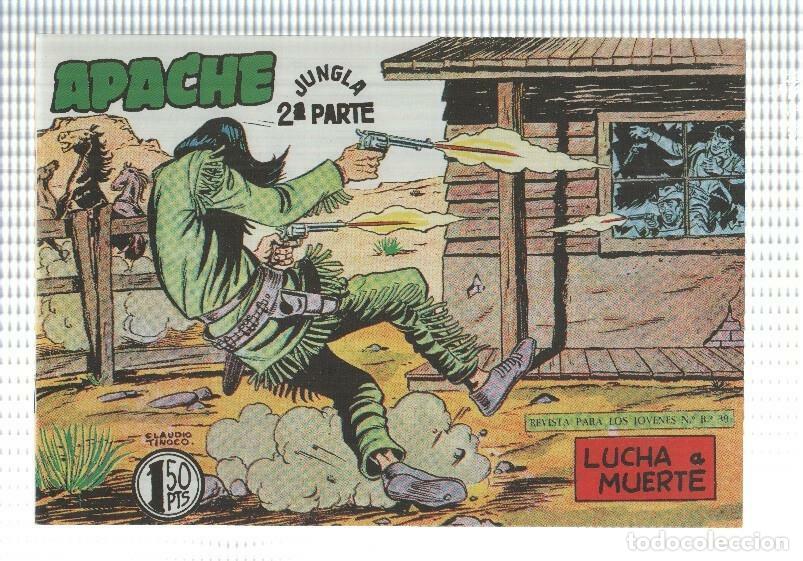 C&oacute;mics: Facsimil: Apache segunda serie numero 43: Lucha a muerte - Claudio Tinoco - Foto 1