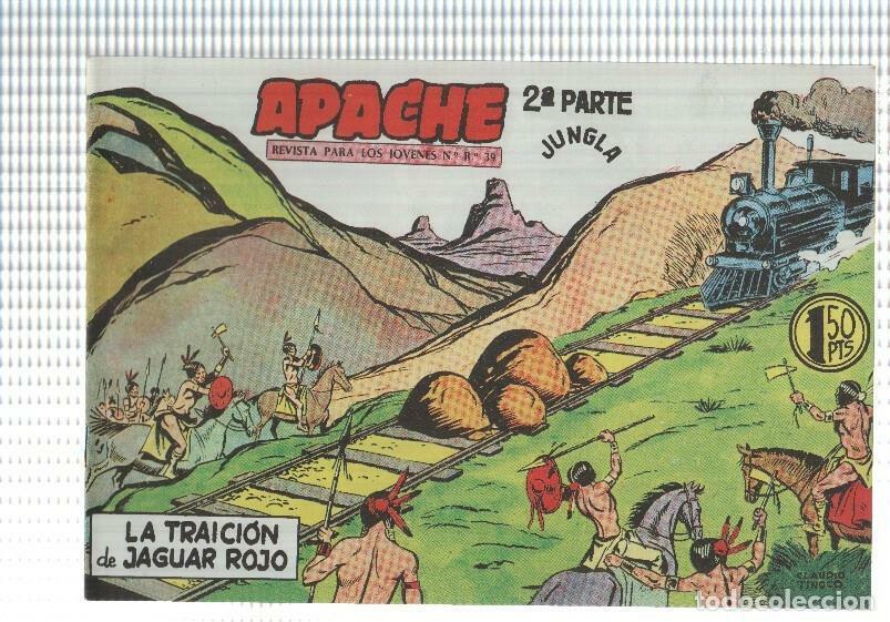 C&oacute;mics: Facsimil: Apache segunda serie numero 51: La traicion de Jaguar Rojo - Claudio Tinoco