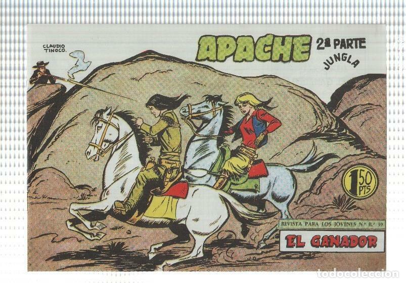 C&oacute;mics: Facsimil: Apache segunda serie numero 64: El ganador - Claudio Tinoco
