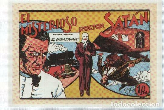 Comics: Ficha tebeo numerada 326: El misterioso Dr. Satan, edit Valenciana, dibujo de Jose Grau -