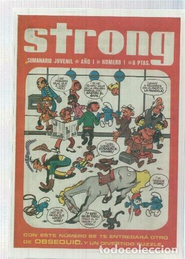 Comics: Ficha tebeo numerada 360: Strong, revista, edit Argos -