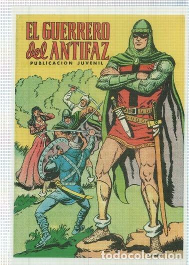C&oacute;mics: Ficha tebeo numerada 381: El Guerrero del Antifaz 2&ordf; edicion, edit Valenciana, dibujo de Manuel Gago