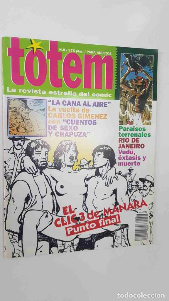 Comics : Revista Totem num 8: a&ntilde;o I (dic 1994): Manara Click 3 punto final, Paraisos terrenales Rio de Janeir