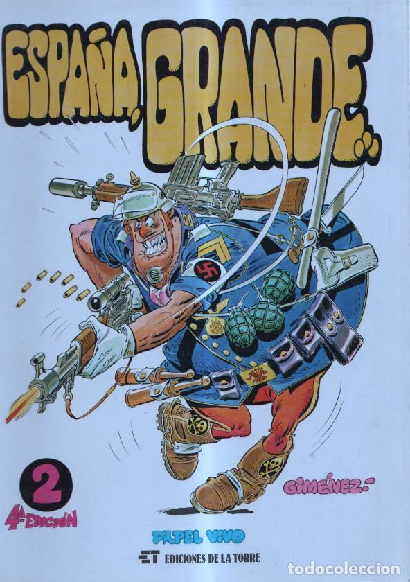 Comics: Album Papel Vivo volumen 02: Espa&ntilde;a, grande (cuarta edicion) - Carlos Gimenez