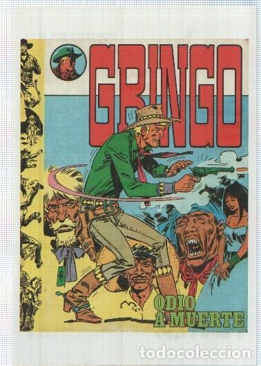 Comics: Ficha tebeo numerada 410: Gringo, edit Alonso (dibujo Carlos Gimenez) -