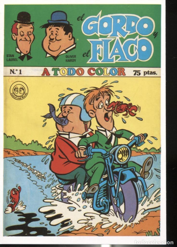 Fumetti: Ficha tebeo numerada 407: El Gordo y el Flaco , edit Nueva Frontera (dibujo varios) -