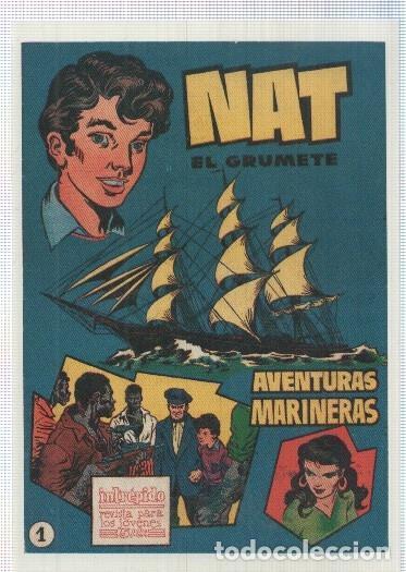 Comics: Ficha tebeo numerada 453; Nat el grumete , edit Hispano Americana (dibujo F.Tacconi) -