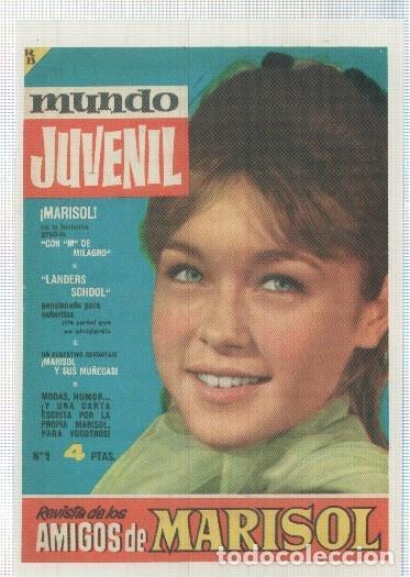 C&oacute;mics: Ficha tebeo numerada 474: Mundo Juvenil: amigos de Marisol, edit Bruguera (dibujo varios) -