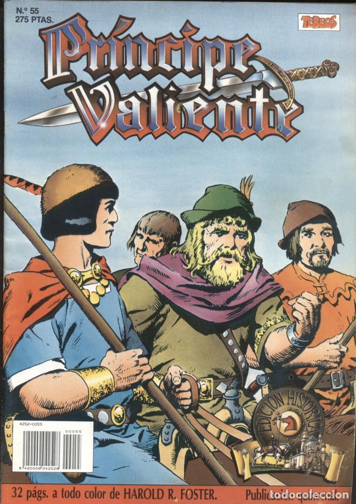 C&oacute;mics: Ediciones B: El Principe Valiente numero 55: tiras 1.3.1970 al 4.10.1970 - Hal Foster