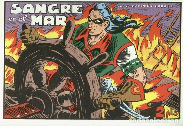 C&oacute;mics: Iranzo: El Capitan Coraje facsimil numero 34: Sangre en el mar - Iranzo - Foto 1