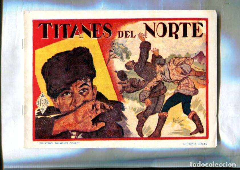 C&oacute;mics: Coleccion Diamante Negro: Titanes del Norte (Roca) (facsimil) -