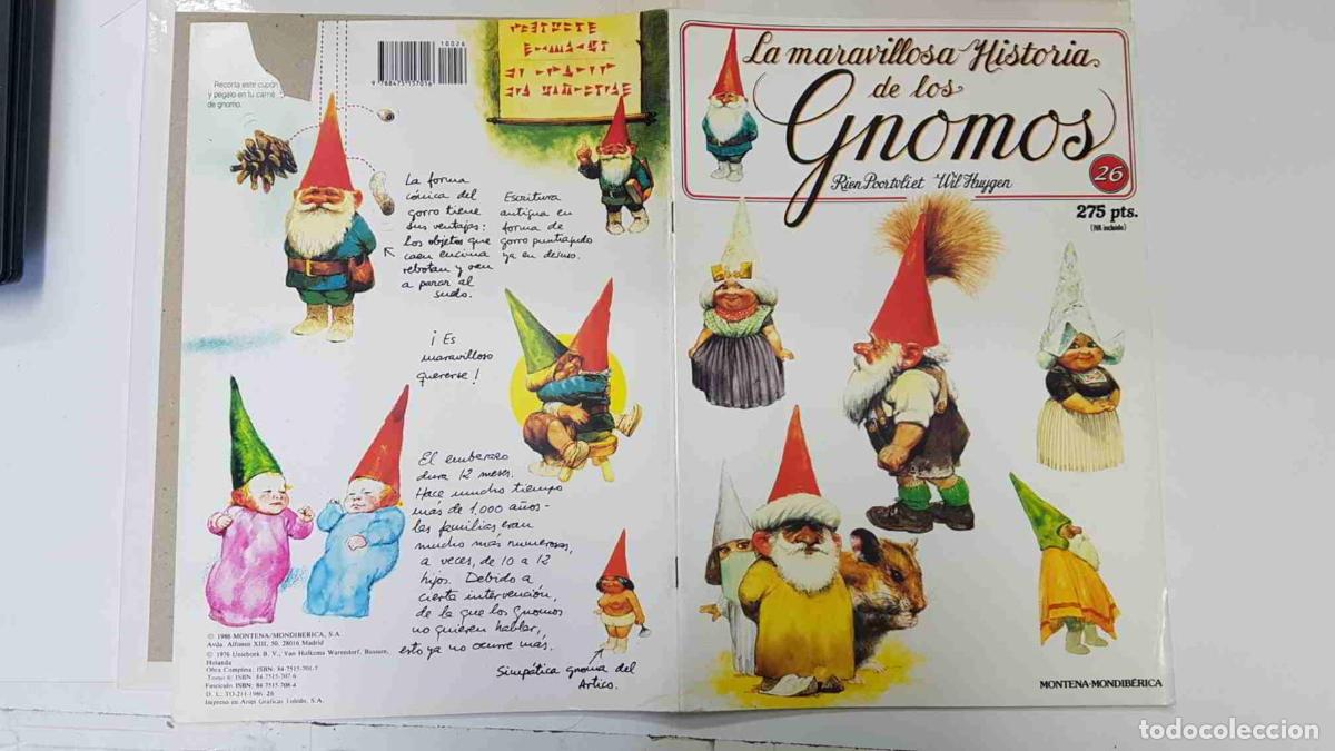 C&oacute;mics: La maravillosa historia de los gnomos fasciculo numero 26 - Wil Huygen, Riet Poortvliet