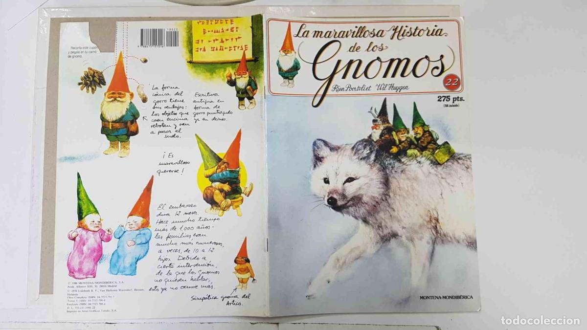 C&oacute;mics: La maravillosa historia de los gnomos fasciculo numero 22 - Wil Huygen, Riet Poortvliet