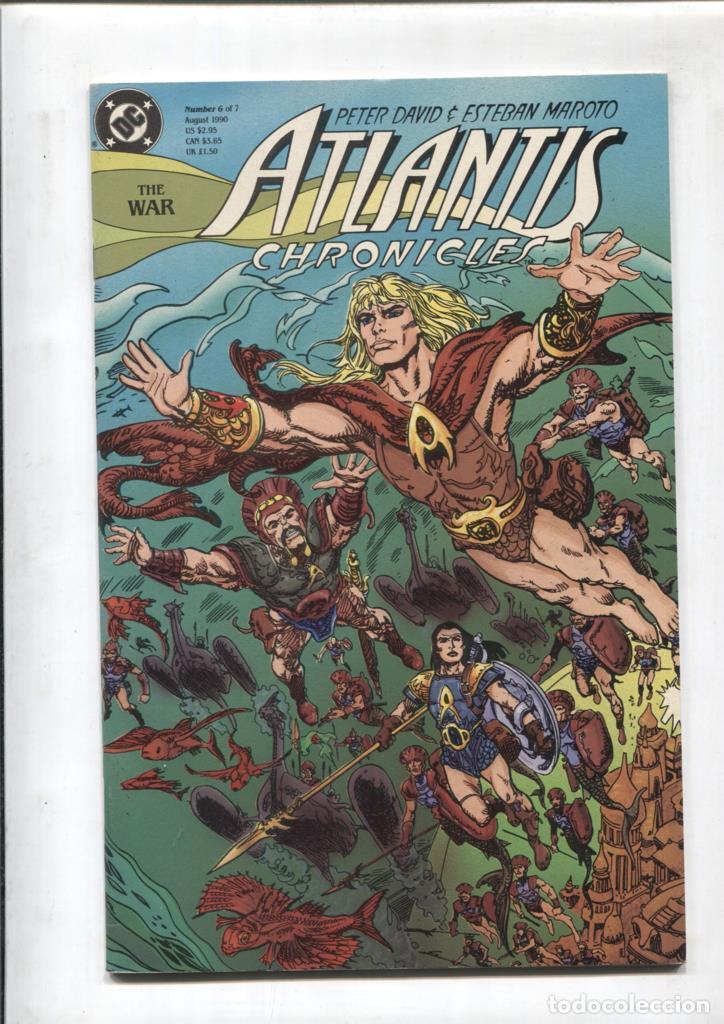 C&oacute;mics: DC Comic: Atlantis Chronicles numero 6 - Peter David - Esteban Maroto - Foto 1