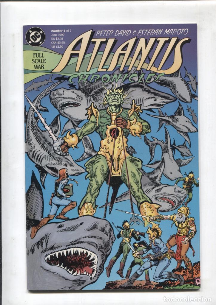 C&oacute;mics: DC Comic: Atlantis Chronicles numero 4 - Peter David - Esteban Maroto - Foto 1
