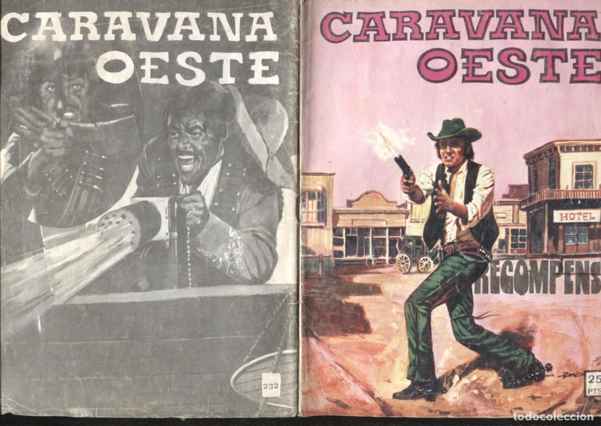 Comics: Editorial Vilmar: Caravana Oeste numero 232: La recompensa (numerado 2 interior trasera) -