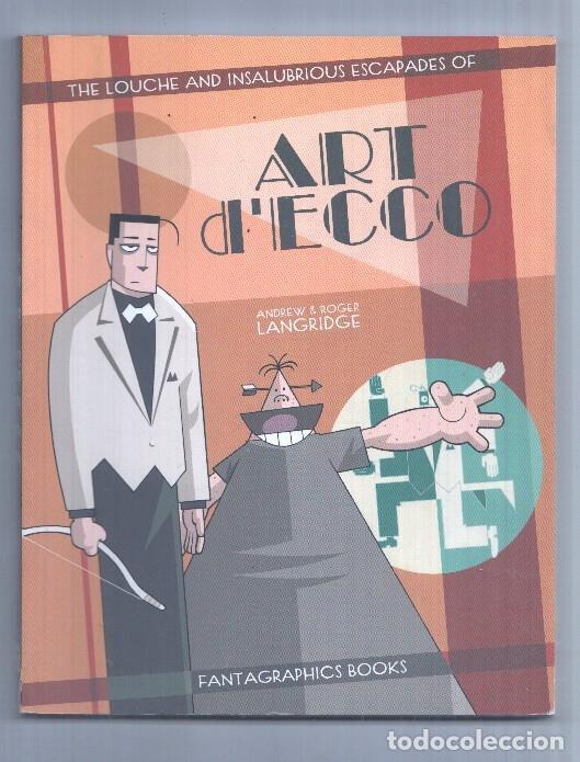 Comics: Fantagraphics Books: Art d Ecco, the louche and insalubrious escapades - Andrew / Roger Langride - A