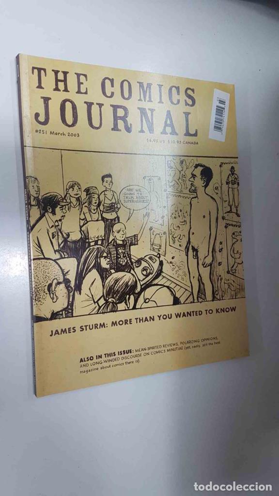 Comics: Magazine: The Comics Journal number 251, march 2003. Contents: James Sturm - More than yoy wanted to