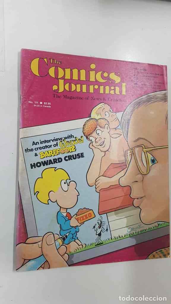 C&oacute;mics: Magazine: The Comics Journal number 111, sep 1986. Contents: Interview with Dan Day, Stan Lee speaks