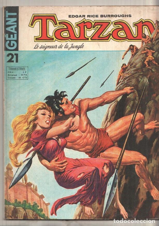 C&oacute;mics: Sagedition: Tarzan Geant num 21, Le seigneur de la jungle - Le Chatiment. Articulo: cites fabuleuses - Foto 1