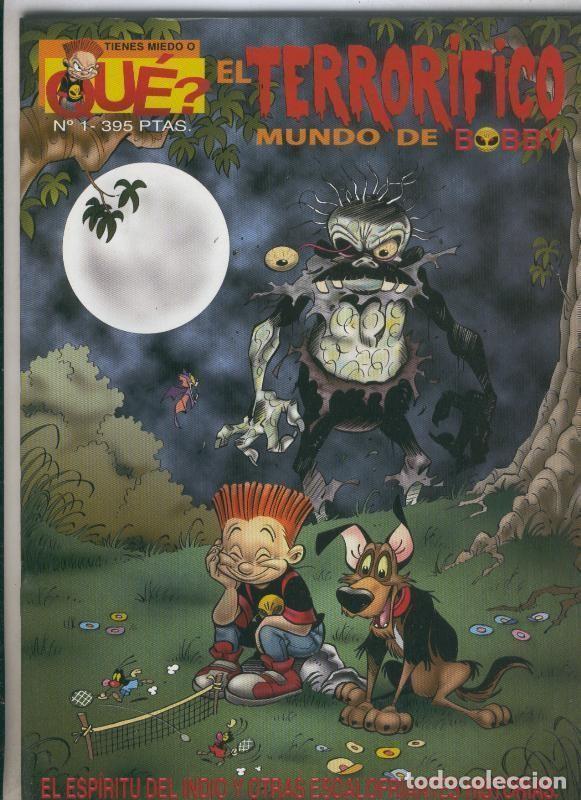 Comics: Oscar Studio: El Terrorifico mundo de Bobby album numero 1: El espiritu del indio (dibujo autor en i