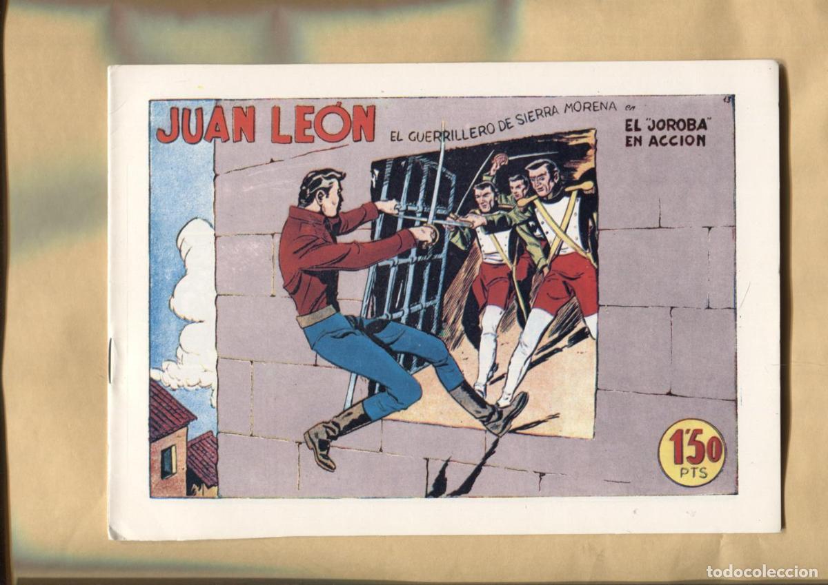 Comics : Facsimil: Juan Leon el guerrillero de sierra morena numero 13 - Juan Grau