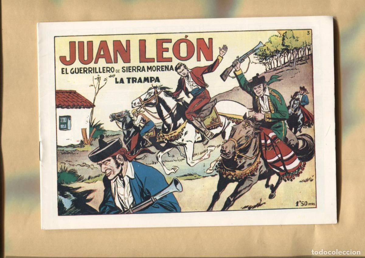 Fumetti: Facsimil: Juan Leon el guerrillero de sierra morena numero 03 - Juan Grau