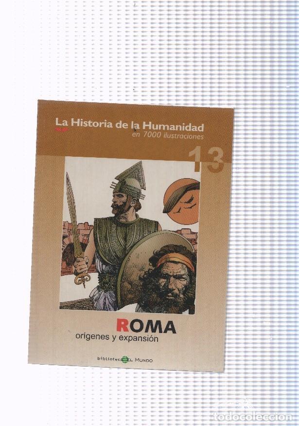 Comics: La historia de la humanidad numero 13: Roma, origenes y expansion - varios