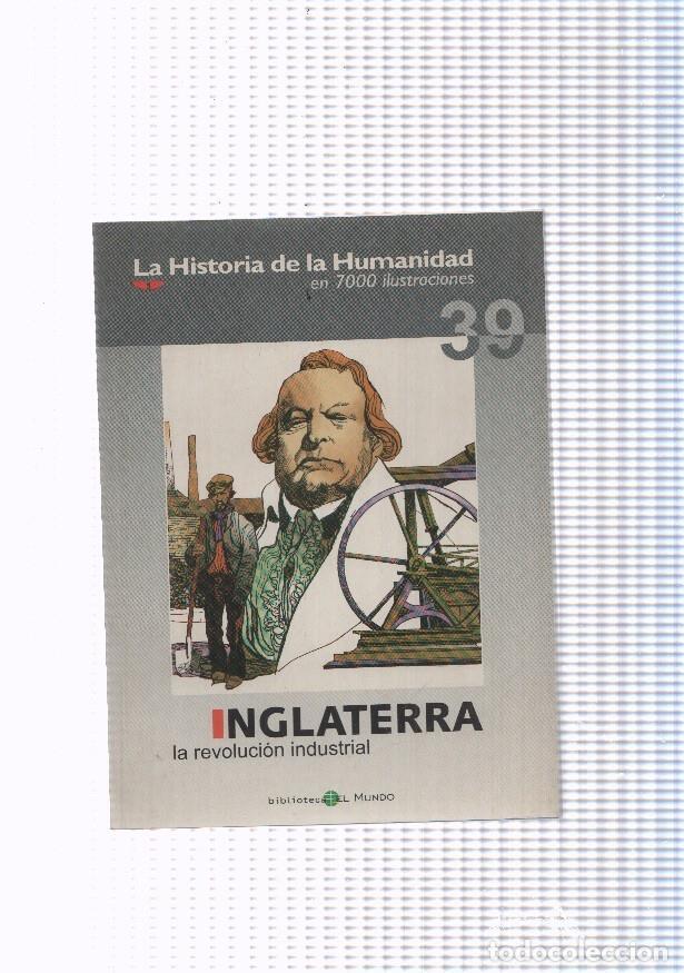 C&oacute;mics: La historia de la humanidad numero 39: Inglaterra, la revolucion industrial - varios