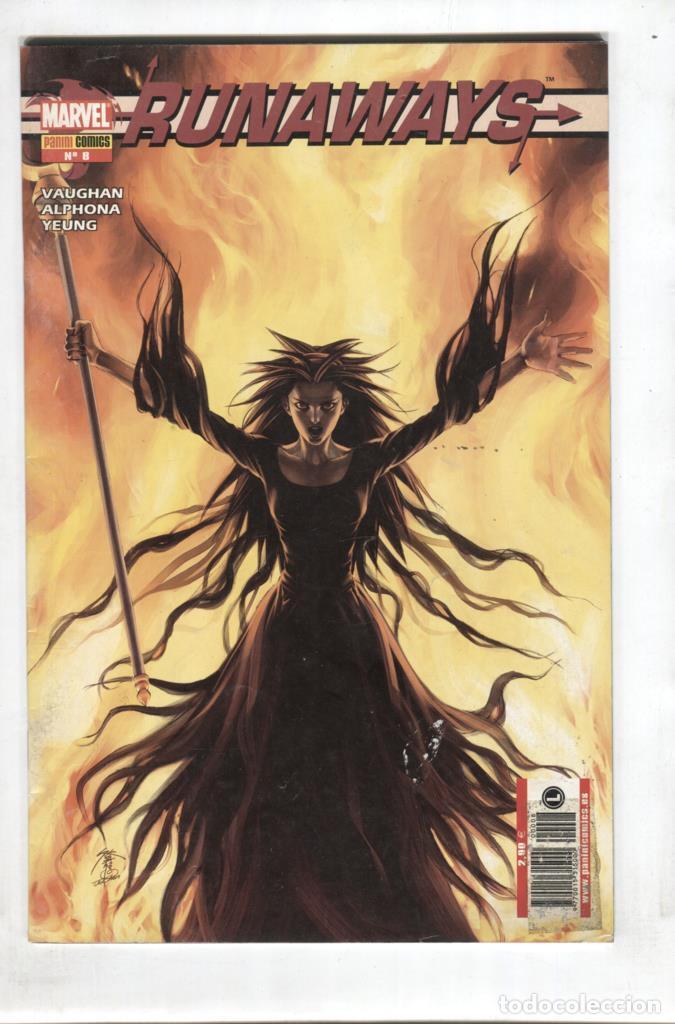Comics: Marvel, Panini: Runaways num 8 dic 2005 (peque&ntilde;o desperfecto en la cubierta) - Los buenos mueren jov