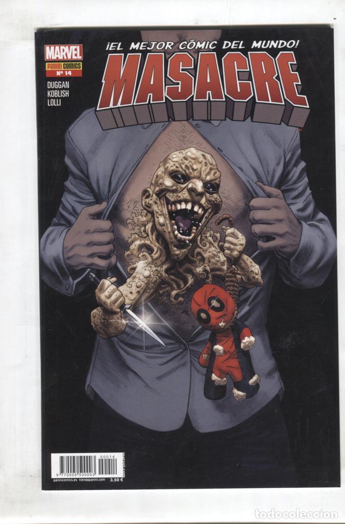 C&oacute;mics: Marvel, Panini: Masacre num 14, abril 2017 - El comic secreto - Varios - Foto 1