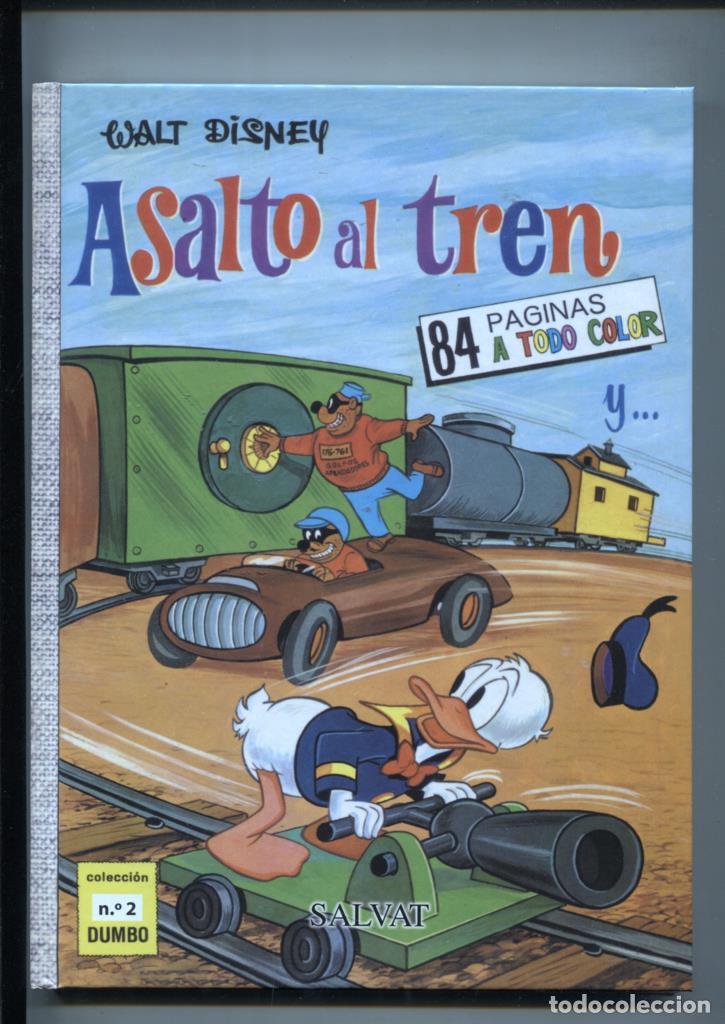 Comics: Salvat: Coleccion Dumbo numero 2: Asalto al tren - Walt Disney