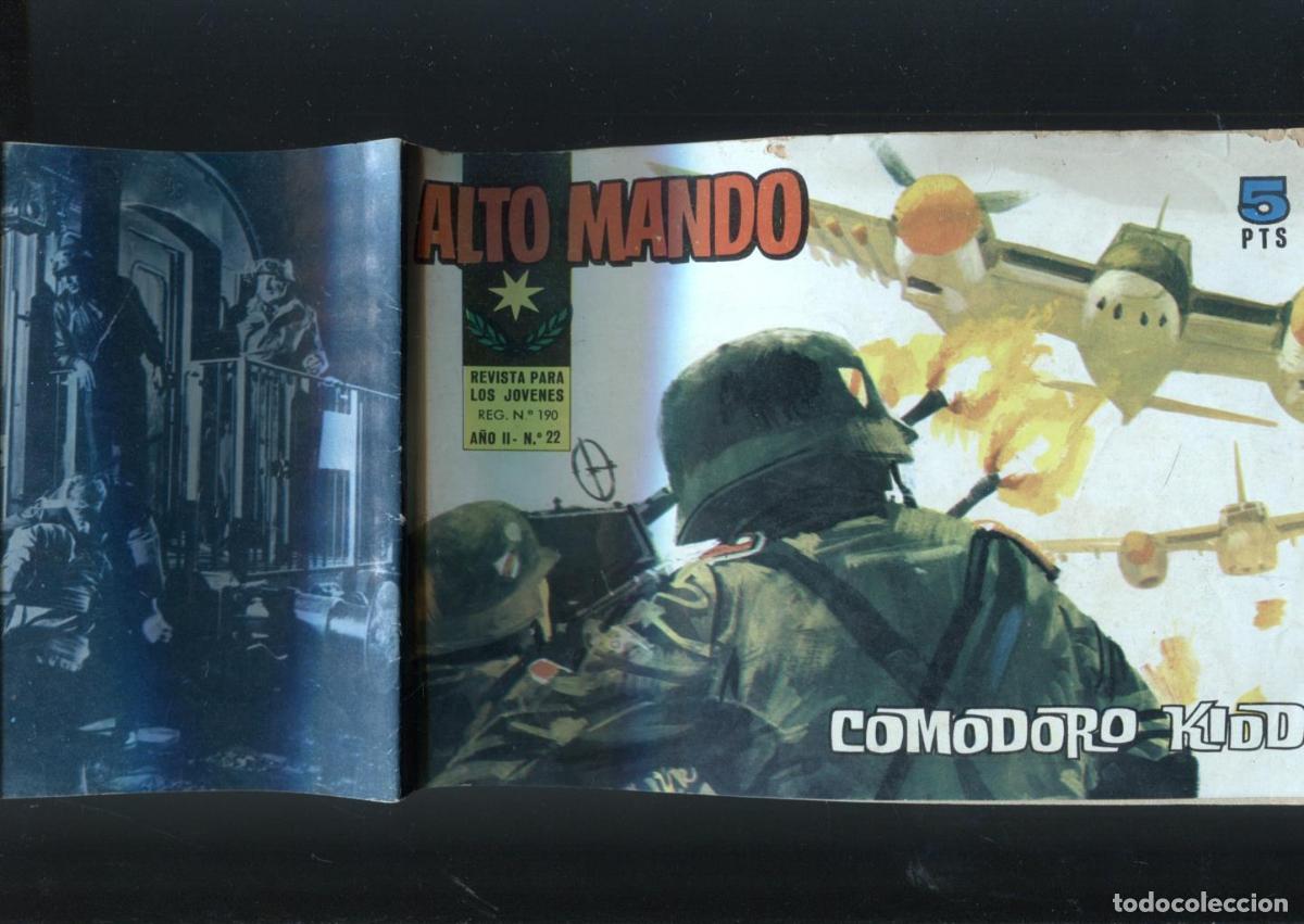 C&oacute;mics: Alto Mando de 5 pts numero 22: Comodoro Kidd - Varios - Foto 1