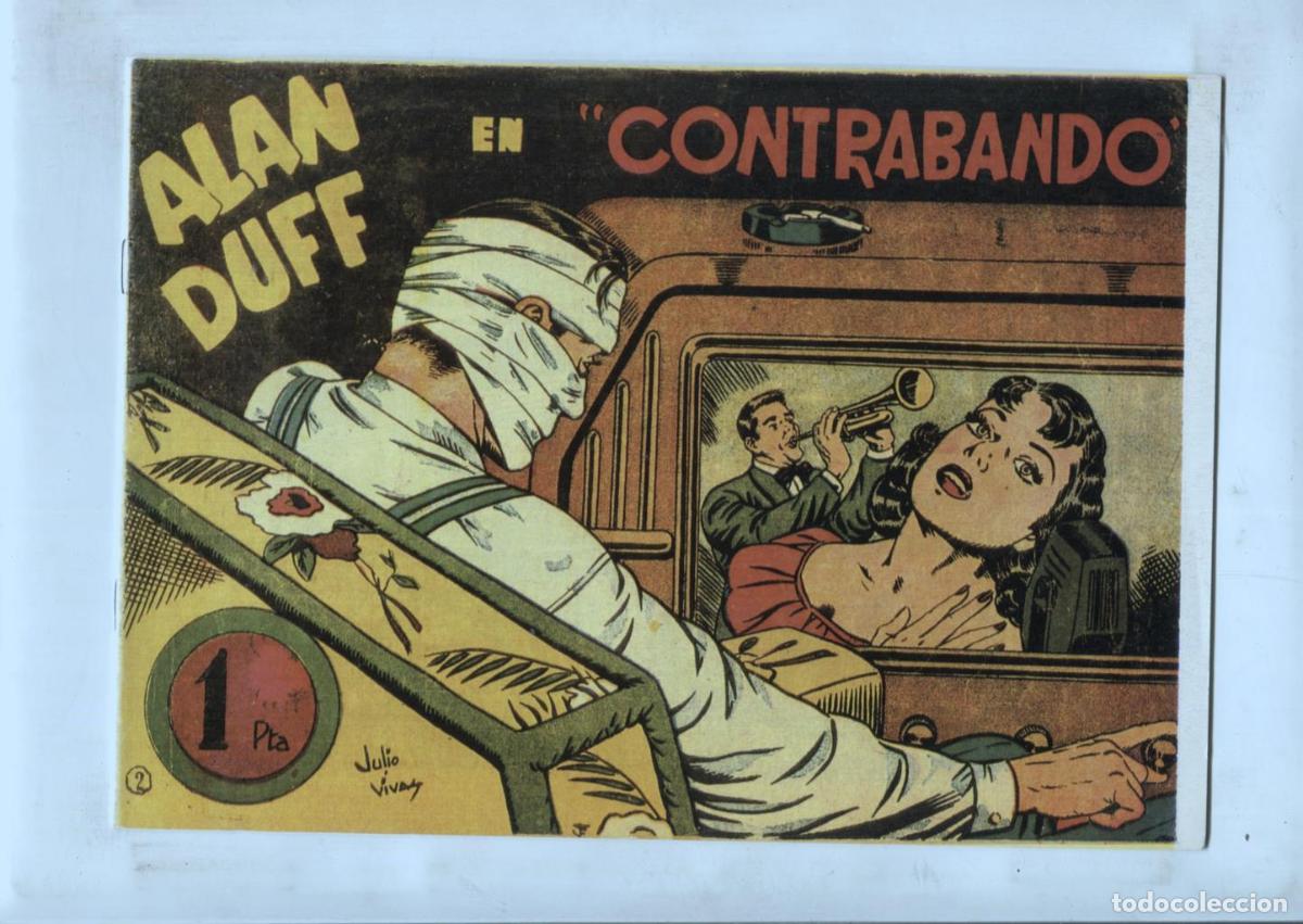 C&oacute;mics: Facsimil: Alan Duff numero 02: Contrabando - Julio Vivas - Foto 1