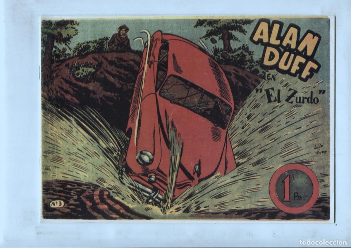 C&oacute;mics: Facsimil: Alan Duff numero 03: el zurdo - Julio Vivas - Foto 1