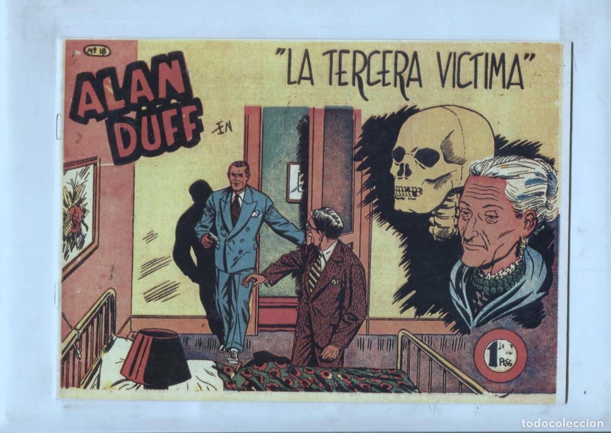 C&oacute;mics: Facsimil: Alan Duff numero 18: La tercera victima - Julio Vivas - Foto 1